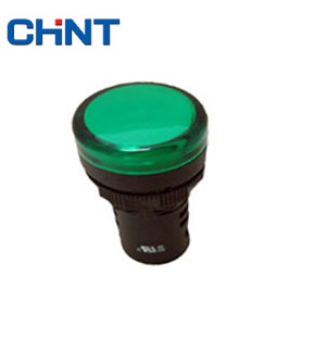 Chint ND16-G240 22.5mm LED Indicator 230V AC Green