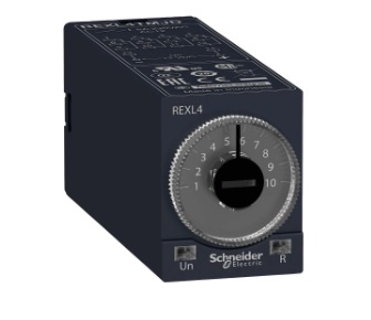 REXL4TMP7 Schneider Electric Modular timing relay, 5 A, 4 CO, 0.1 s..100 h, on-Delay, 230 V AC