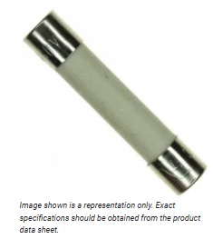 Tornatech Electric Panel Fuse Cartridge, Ceramic Requires Holder 3AB, 3AG,